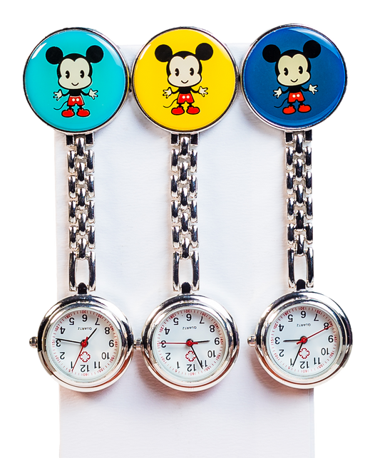 Nurses' Breast-watch(Mickey Mouse)